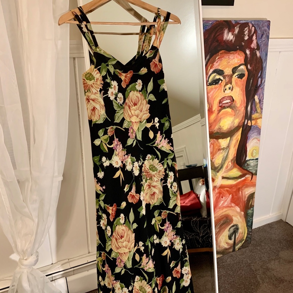 Laureate Dark Floral Maxi